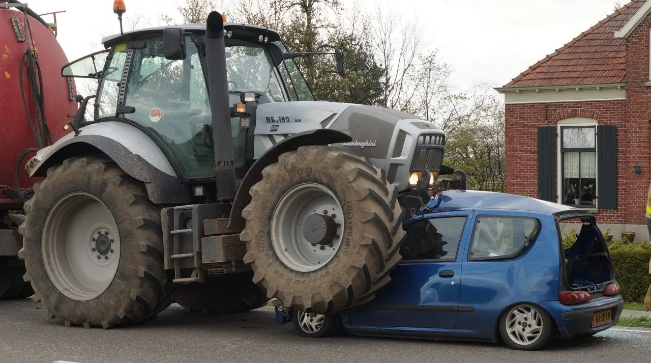 Tractor accident