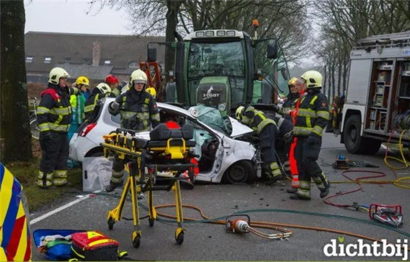 Tractor accident Mierlo