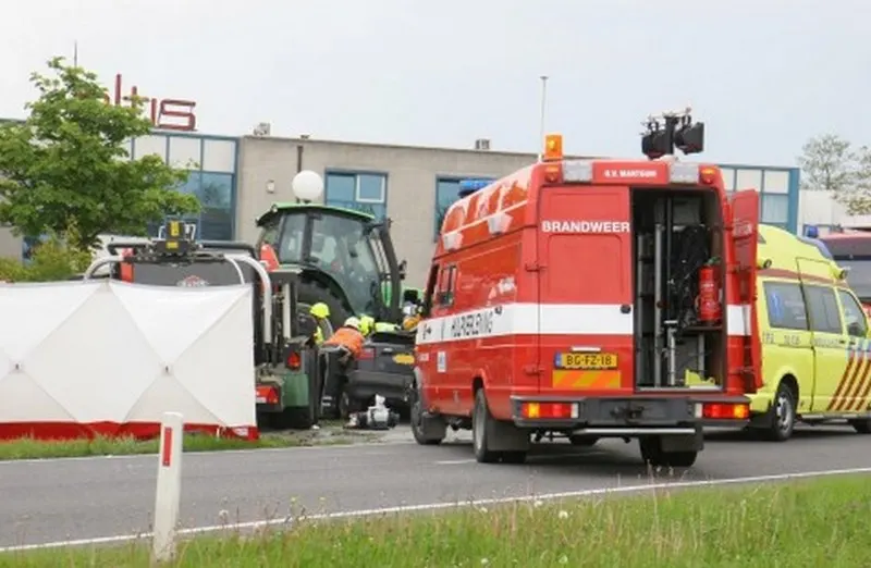 Tractor accident Friesland